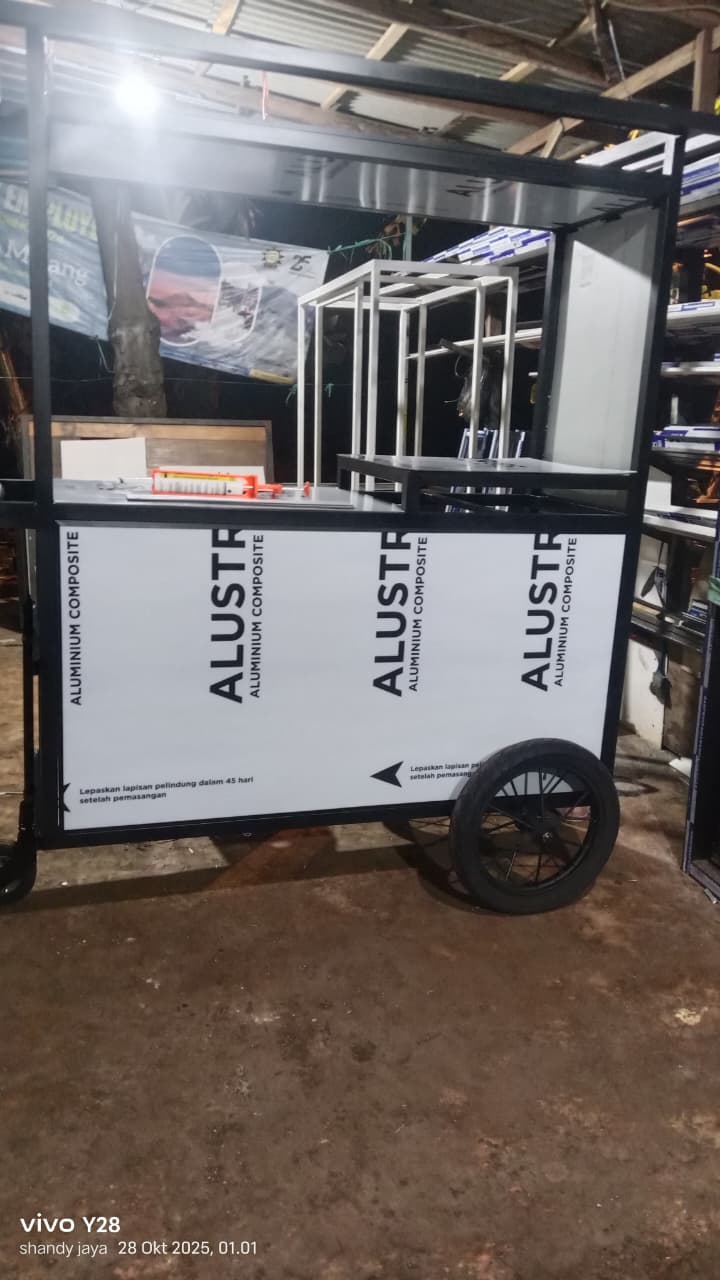 Foto indah produk yang tertata rapi